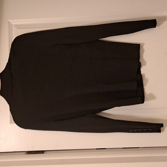 Euc Anthropologie Mauve hunter green turtleneck - Picture 10 of 10